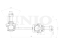 Rear stabilizer link thumb