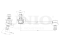 Front right stabilizer link thumb
