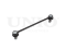 Front stabilizer link thumb