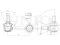 Front left stabilizer link thumb