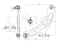 Front lower left transverse control arm thumb