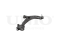 Front lower right transverse suspension arm thumb