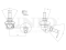 Rear left stabilizer link thumb