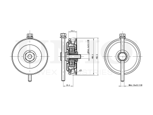 Drive belt tensioner pulley photo