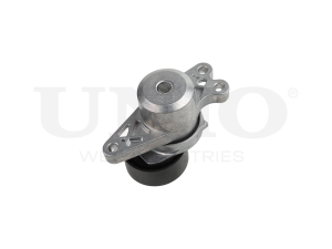 Drive belt tensioner with pulley photo