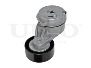 Drive belt tensioner with pulley photo