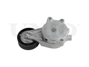 Drive belt tensioner with pulley photo