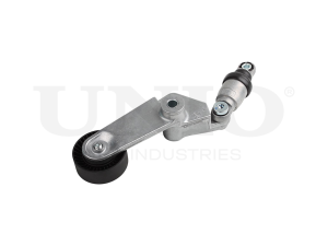 Drive belt tensioner with pulley photo