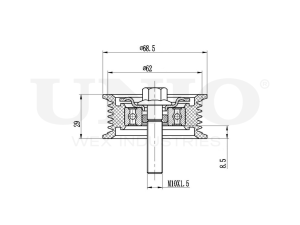 Drive belt tensioner pulley photo