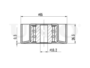 Drive belt tensioner pulley photo