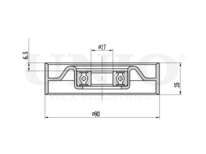 Ролик направляющий приводного ремня photo