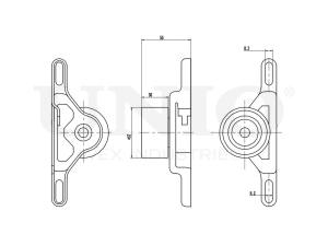Timing belt tensioner pulley photo