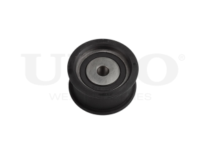 Drive belt tensioner with pulley photo