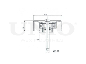 Ролик направляющий приводного ремня photo