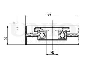 Ролик направляющий приводного ремня photo