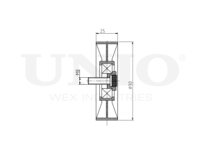 Ролик направляющий приводного ремня photo