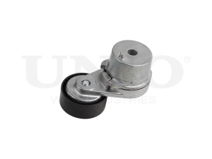 Drive belt tensioner with pulley photo