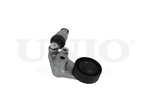 Drive belt tensioner with pulley photo