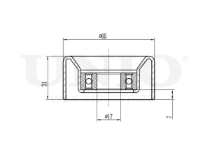 Drive belt tensioner pulley photo