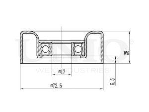 Drive belt idler pulley photo