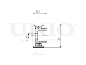 Timing belt idler pulley photo
