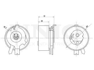 Timing belt tensioner with pulley photo