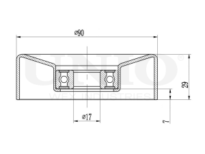 Drive belt tensioner pulley photo