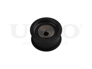 Drive belt tensioner with pulley photo