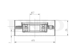 Drive belt tensioner pulley photo