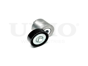 Drive belt tensioner with pulley photo
