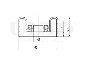 Drive belt tensioner pulley photo