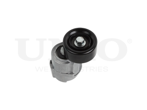 Drive belt tensioner with pulley photo