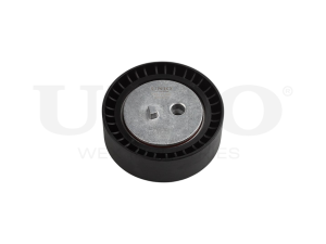Drive belt tensioner with pulley photo