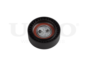 Drive belt tensioner with pulley photo