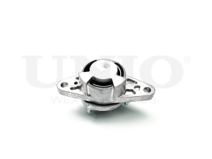 Drive belt tensioner with pulley photo