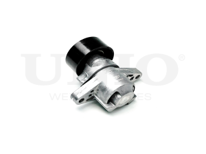 Drive belt tensioner with pulley photo