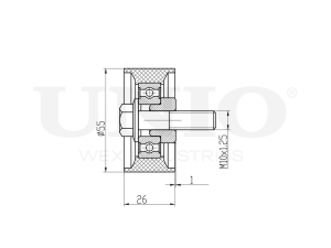 Drive belt idler pulley photo