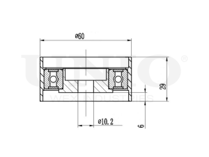 Timing belt idler pulley photo