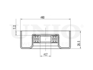 Drive belt tensioner pulley photo