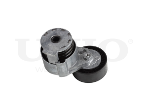 Drive belt tensioner with pulley photo