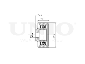 Timing belt idler pulley photo