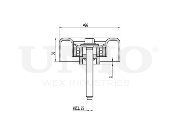 картинка Ролик обводной приводного ремня от UNIO
