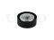 Drive belt idler pulley thumb