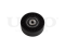 Drive belt tensioner pulley thumb