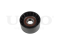 Drive belt idler pulley thumb