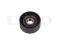 Drive belt tensioner pulley thumb