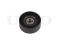 Drive belt idler pulley thumb