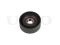 Drive belt tensioner pulley thumb