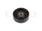 Drive belt idler pulley thumb