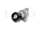 Drive belt tensioner with pulley thumb